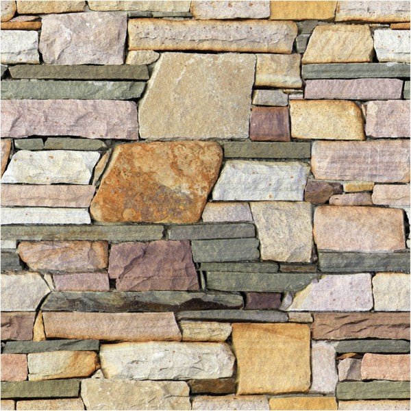 Dekorativna stenska nalepka Ambiance Esterel Stone, 40 x 40 cm-image-2