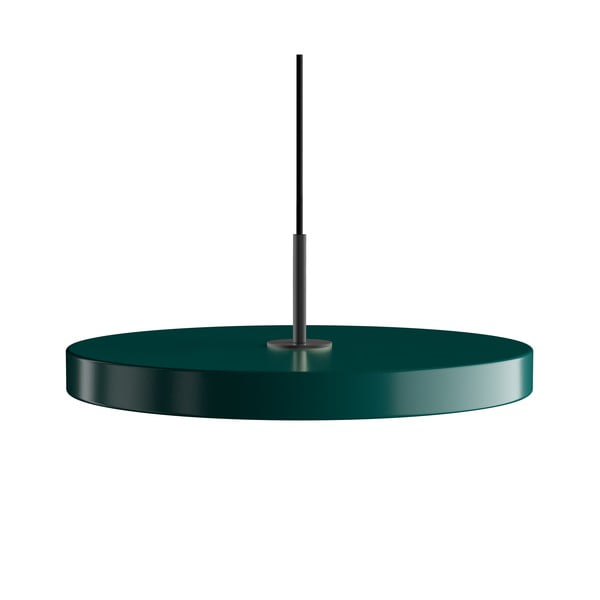 Temno zelena LED viseča svetilka s kovinskim senčnikom ø 43 cm Asteria Medium – UMAGE