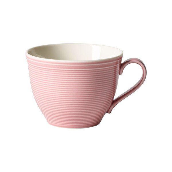 Roza porcelanska skodelica za kavo Like by Villeroy & Boch Group, 0,25 l