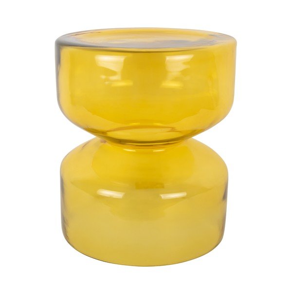 Steklena okrogla stranska mizica ø 35 cm Doble  – Leitmotiv