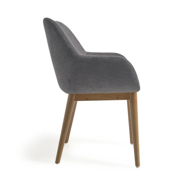 Temno siv jedilni stol Kave Home Konna-image-3