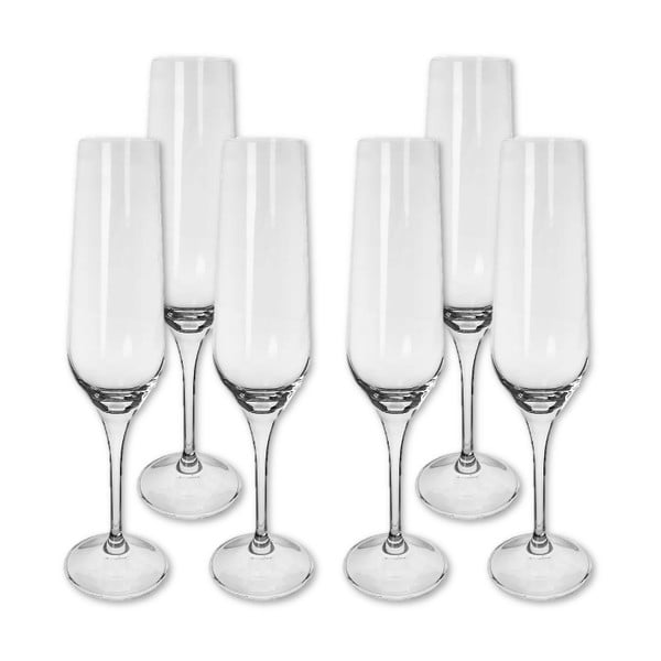 Kozarci za penino v kompletu 6 ks 195 ml Rebecca – Orion