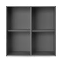 Antracitno siv stenski regal 70x70 cm Mistral – Hammel Furniture