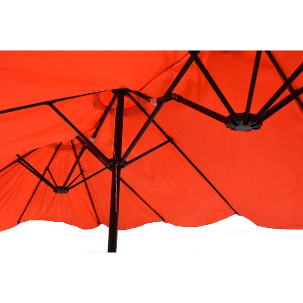 Oranžni senčnik 456x270 cm Double - Rojaplast-image-1