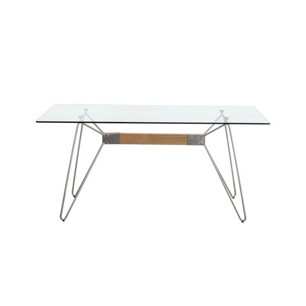 Jedilna miza s črnimi nogami Marckeric Nicole, 160 x 90 cm-image-4