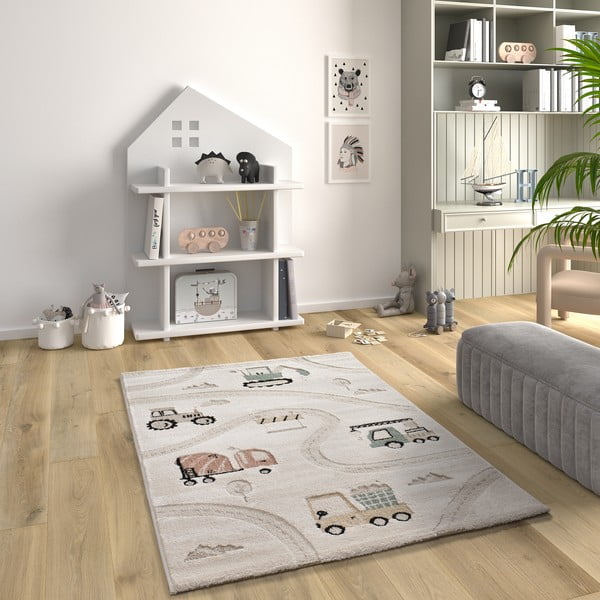 Bež otroška igralna preproga 120x170 cm Clown – Universal-image-1