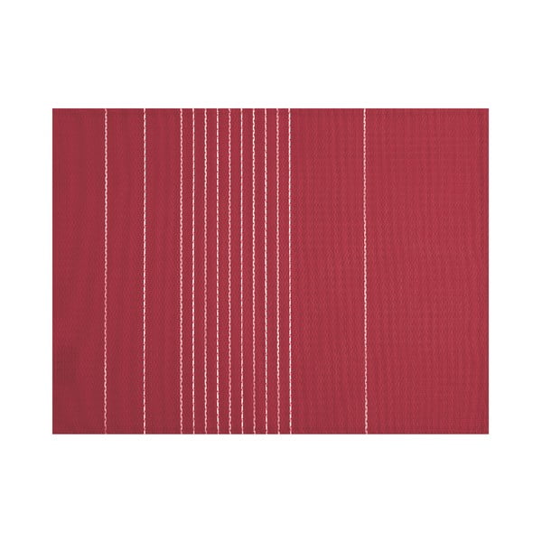 Vinsko rdeč pogrinjek Tiseco Home Studio Stripe, 45 x 33 cm