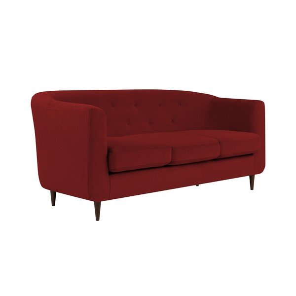 Rdeč kavč Kooko Home Love, 175 cm-image-2