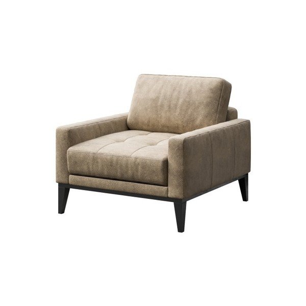 Bež fotelj MESONICA Musso Tufted-image-2