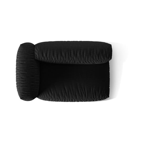 Črn modul za sedežno garnituro (levi kot) Martina – Micadoni Home-image-4