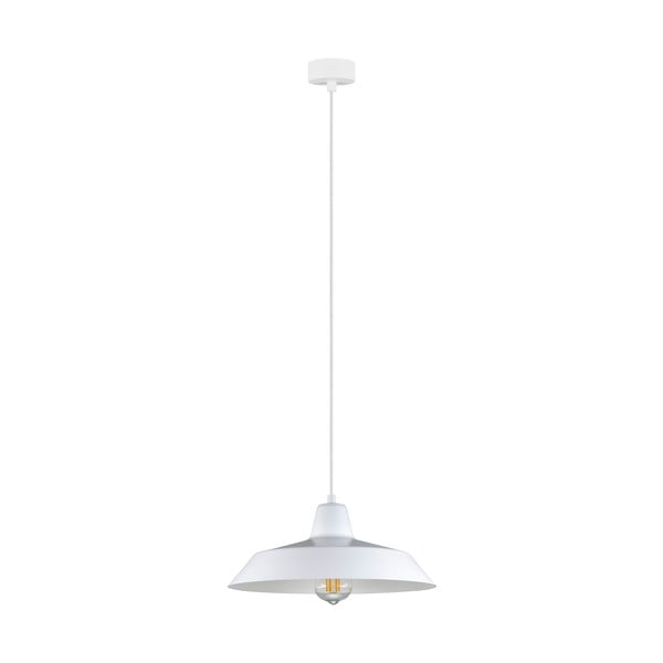 Bela viseča svetilka Sotto Luce Cinco, ∅ 35 cm