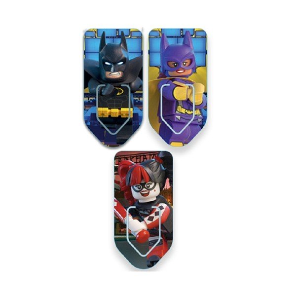 Komplet 3 knjižnih kazal LEGO® Batman