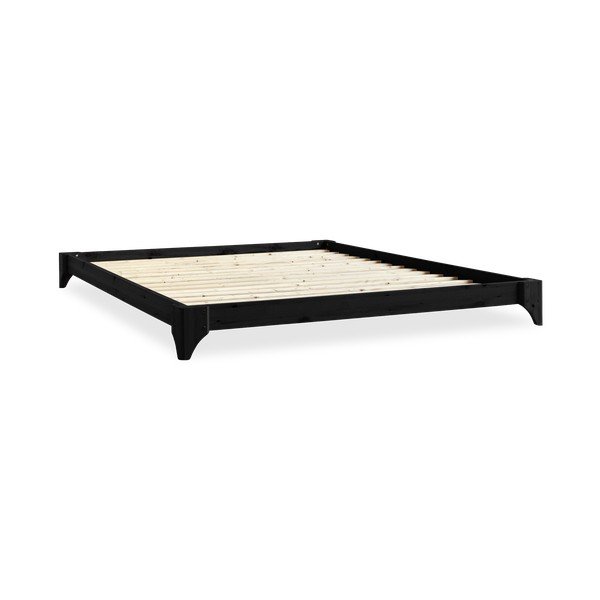 Postelja z vzmetnico Karup Design Elan Comfort Mat Black/Black, 160 x 200 cm-image-3