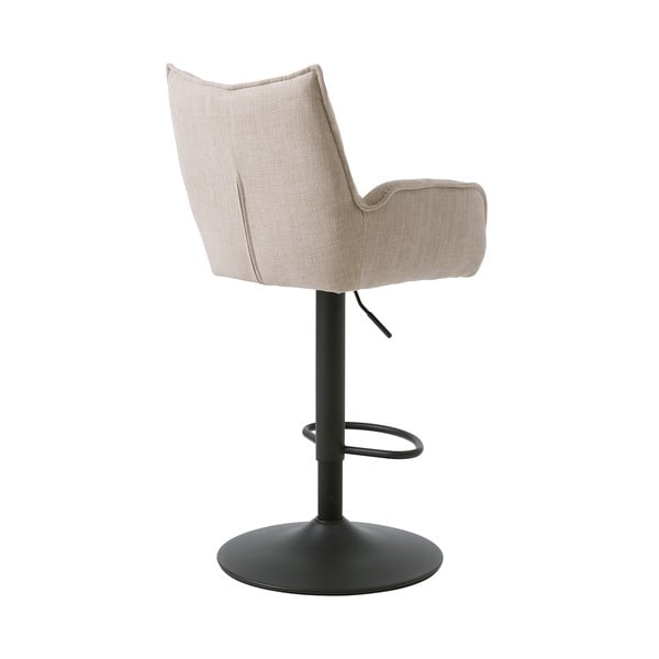 Kremno beli barski stoli v kompletu z nastavljivo višino 2 ks Marilla – Unique Furniture-image-3