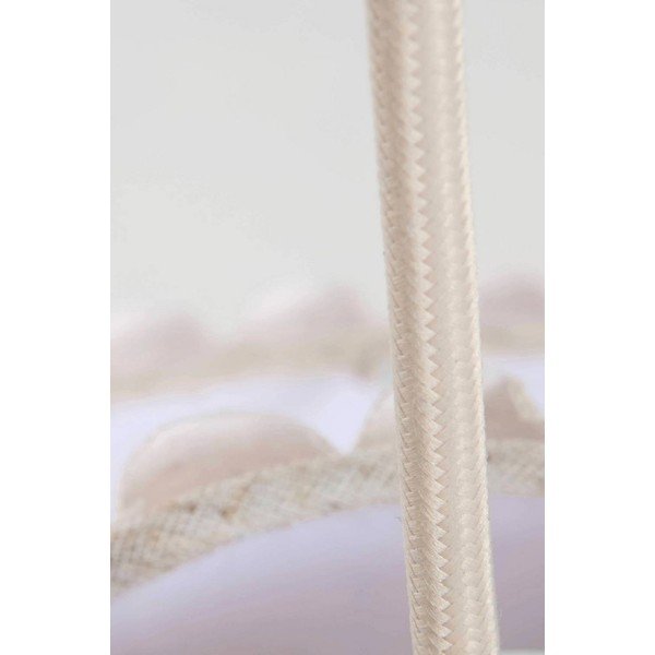 Bež lanena viseča svetilka ø 40 cm Alina – Jotex-image-3