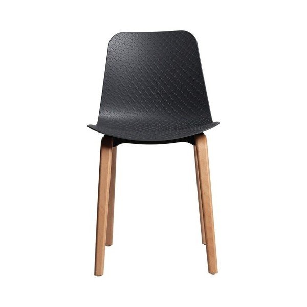 Komplet 4 sivih jedilnih stolov Marckeric Keira-image-4