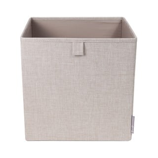 Bež škatla za shranjevanje Bigso Box of Sweden Cube