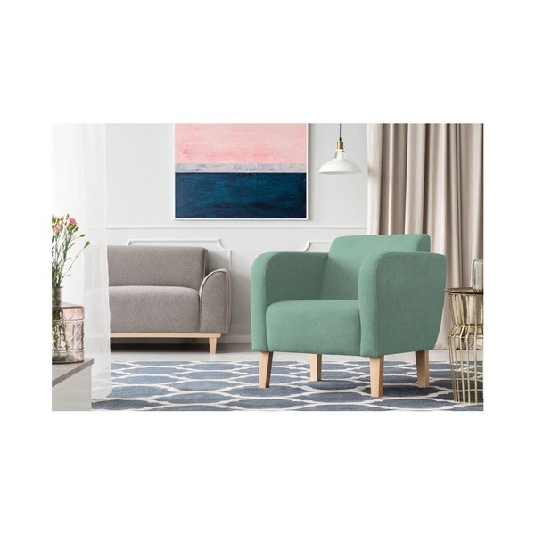 Mint zelen fotelj Kooko Home Swing-image-1