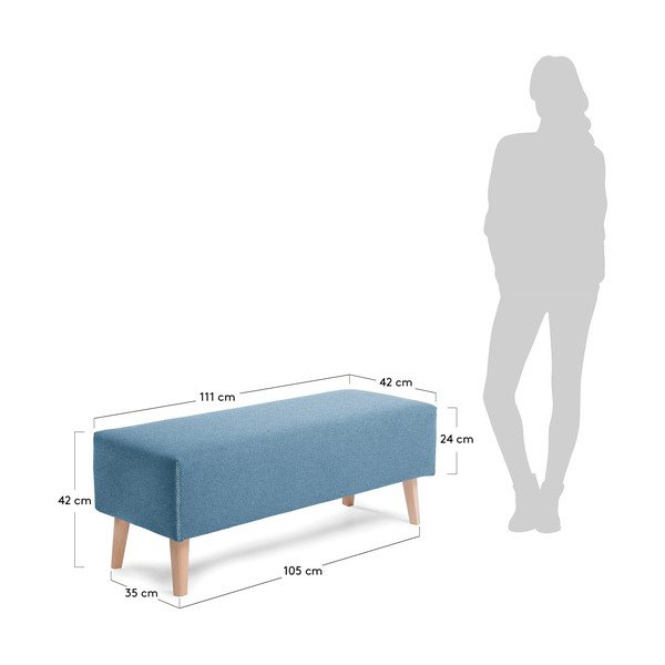 Temno modra klop Kave Home Lydia-image-4