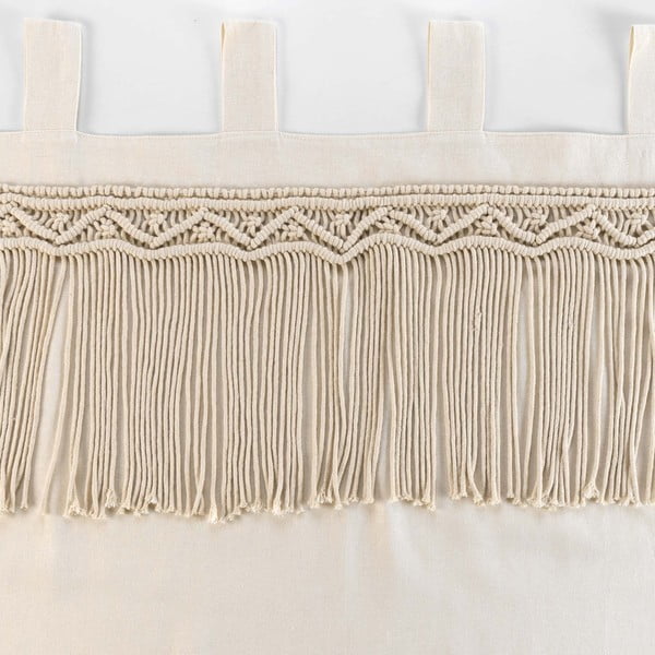 Bež zavesa 140x240 cm Samaya – douceur d'intérieur-image-3