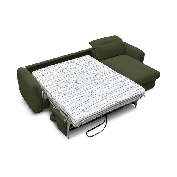 Zelena kotna sedežna garnitura Achille – Bobochic Paris-image-4