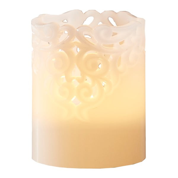 LED sveča Star Trading Clary, višina 10 cm