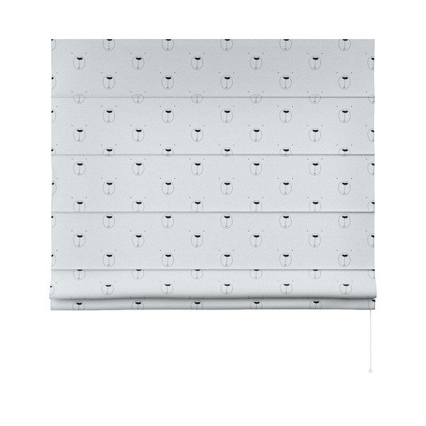 Bel otroški gubani rolo 170x130 cm Magic - Yellow Tipi-image-3