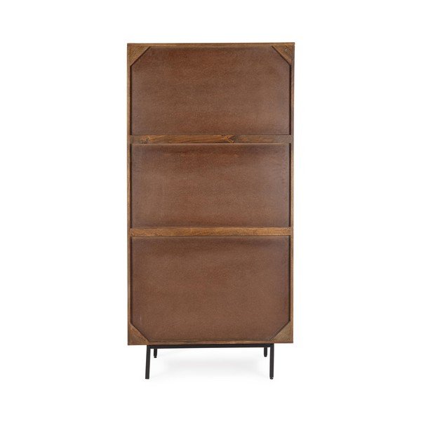 Omara iz masivnega manga v naravni barvi 85x170x40 cm Tadita – Bizzotto-image-3