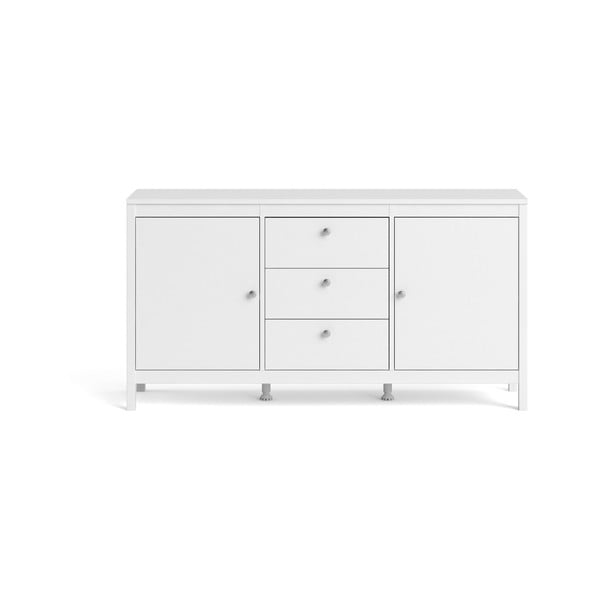 Bela nizka komoda 151x80 cm Madrid – Tvilum-image-2