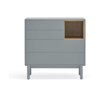 Modra/siva nizka komoda 90x90 cm Corvo – Teulat