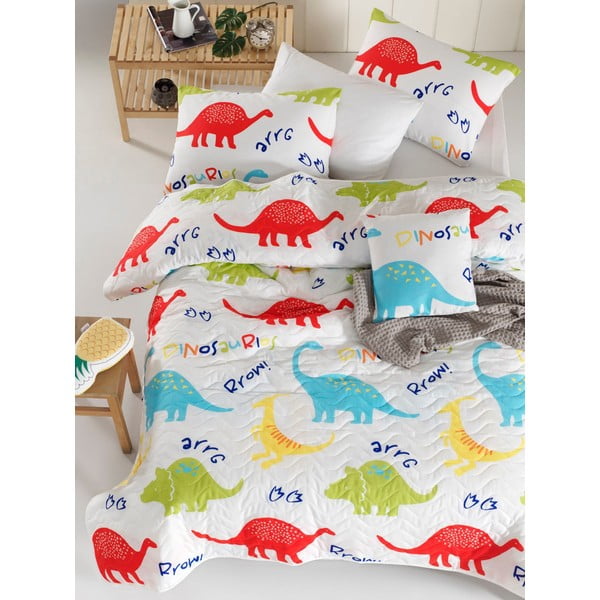 Otroško posteljno pregrinjalo s prevleko za vzglavnik Mijolnir Dinazorus, 160 x 220 cm