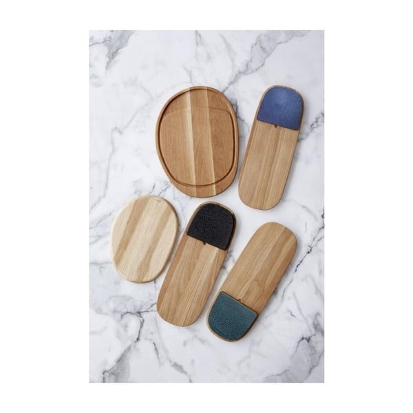 Deska za rezanje iz hrastovega lesa Bitz Quercus, 45 x 33,5 cm-image-1