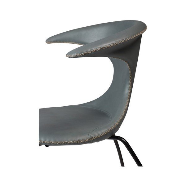 Siv usnjeni stol DAN-FORM Denmark Flair-image-3
