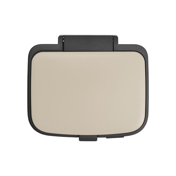 Bež jeklen koš za smeti s pedalom 4 l Bo – Brabantia-image-4