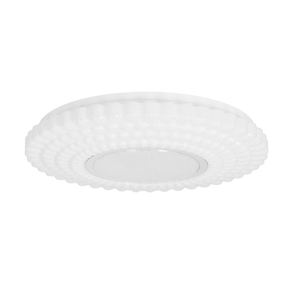 Bela LED stropna svetilka 38x38 cm Uran – Candellux Lighting