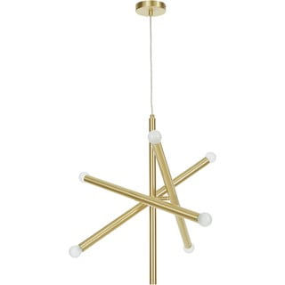 Viseča svetilka v zlati barvi Westwing Collection Sticks