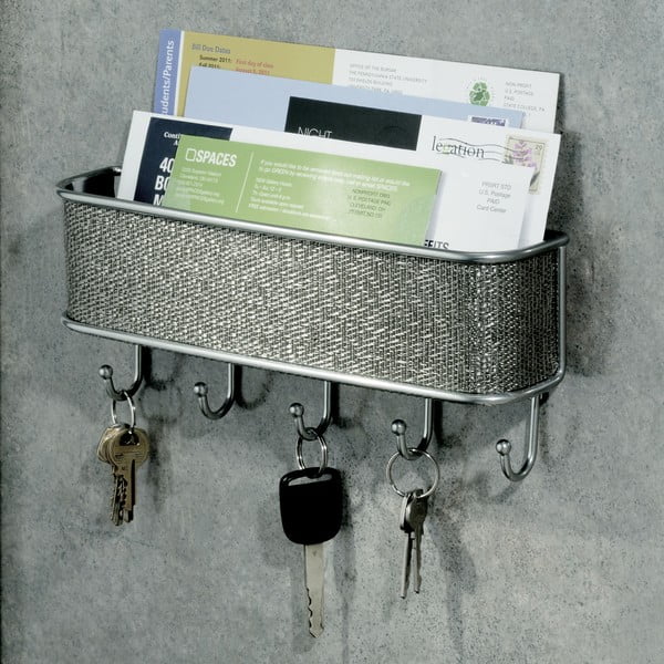 Stenski kovinski obešalnik za ključe Twillo - iDesign-image-1