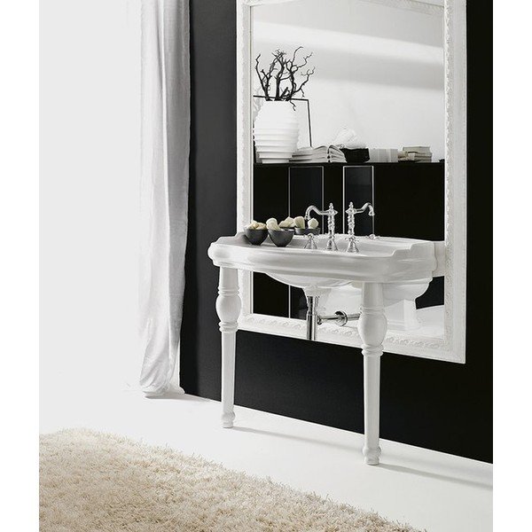 Bela keramična noge za pohištvo Retro – Sapho-image-1