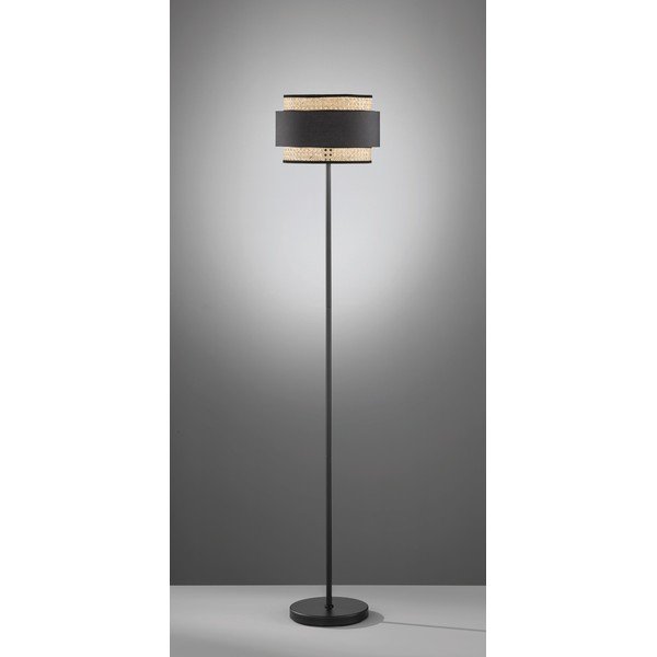 Črno-bela talna svetilka Fischer & Honsel Tape-image-1