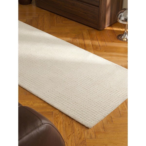Kremno bel volnen tekač 80x250 cm Eloise – Hanse Home-image-3