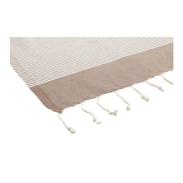 Kopalna brisača Hammam Side Beige, 100x180 cm-image-1