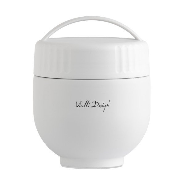 Bela termovka za hrano iz nerjavečega jekla 680 ml Fuori – Vialli Design
