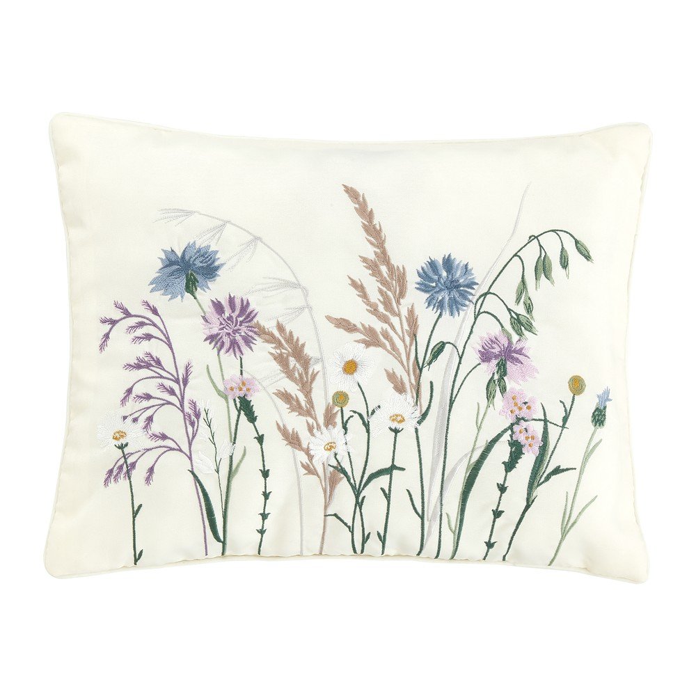 Okrasna blazina 30x40 cm Grasmere Floral Embroidered