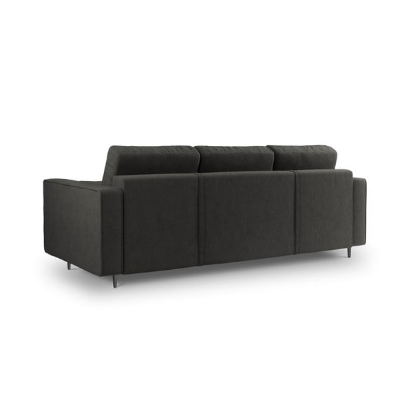 Temno siv raztegljiv kavč Milo Casa Santo-image-4