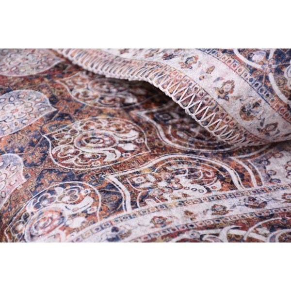 Rjava preproga Vitaus Sophie, 80 x 150 cm-image-1