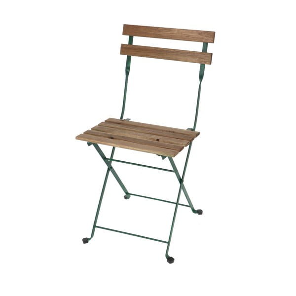 Zeleno-bež kovinski vrtni stol - Esschert Design