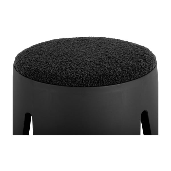 Črn plastičen stolček Savor   – Leitmotiv-image-1