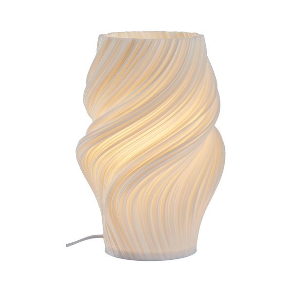Bela plastična namizna svetilka (višina 27 cm) Calais – Jotex-image-4