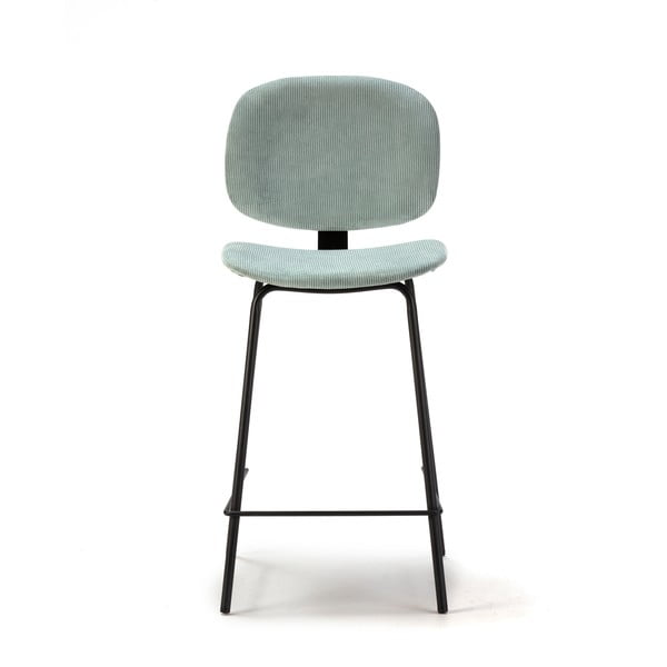 Svetlo modri barski stoli v kompletu 2 ks (višina sedeža 66 cm) Arus – Marckeric-image-2