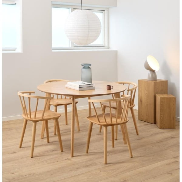 Jedilni stol v naravni barvi Ida – Actona-image-1